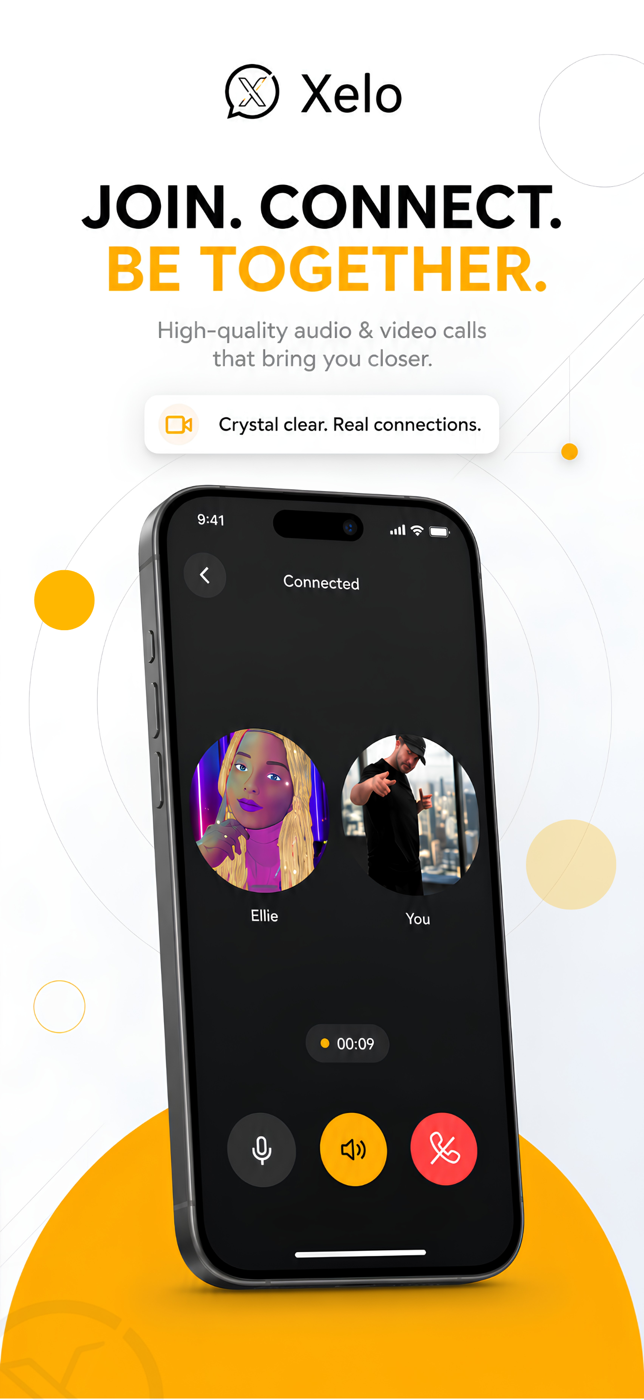 Xelo Messenger audio calling screenshot